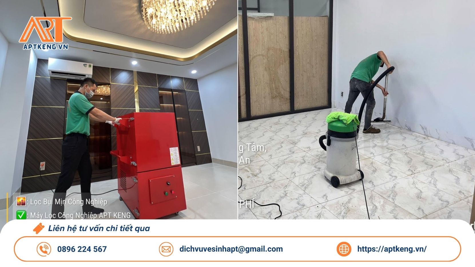 Cho thuê thiết bị vệ sinh công nghiệp TP.HCM